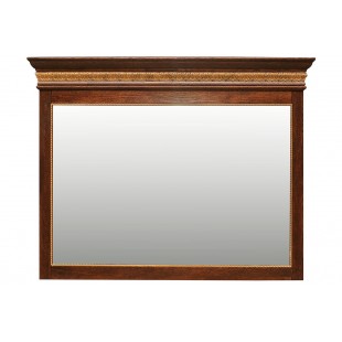 Зеркало настенное «Милана 9» П265.09 (черешня с золочением)