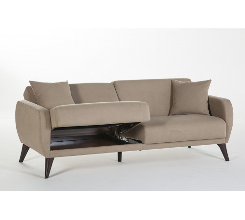 Трехместный Диван-кровать Flexy Флекси (бежевый)