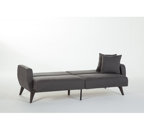 Трехместный Диван-кровать Flexy Флекси (темно-серый)