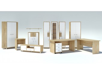 Модульная мебель для гостиной Домино Сонома композиция 3