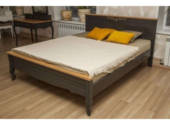 Двуспальная кровать Арредо MUR-113-01/1 (RAL 7022)