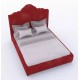 Двуспальная кровать Делис MUR-IK-DELIS с мягкой спинкой