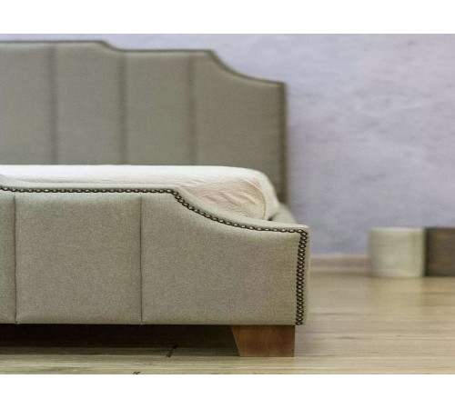 Двуспальная кровать Форсайт MUR-IK-FORS с мягкой спинкой