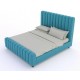 Двуспальная кровать Гомер MUR-IK-GOMER с мягкой спинкой
