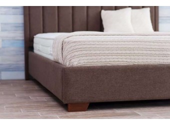Двуспальная кровать Лайм MUR-IK-LIME с мягкой спинкой
