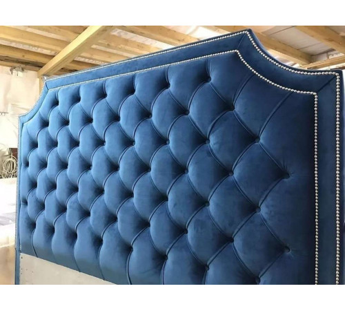 Двуспальная кровать Лоренцо MUR-IK-LOREN с мягкой спинкой