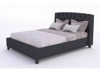 Двуспальная кровать Мечта MUR-IK-MECHTA с мягкой спинкой