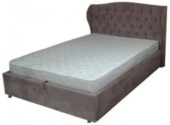 Двуспальная кровать Вольтер MUR-IK-VOLTER с мягкой спинкой