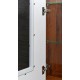 Шкаф-витрина Монако П510.05-1 (дуб саттер/белый глянец)