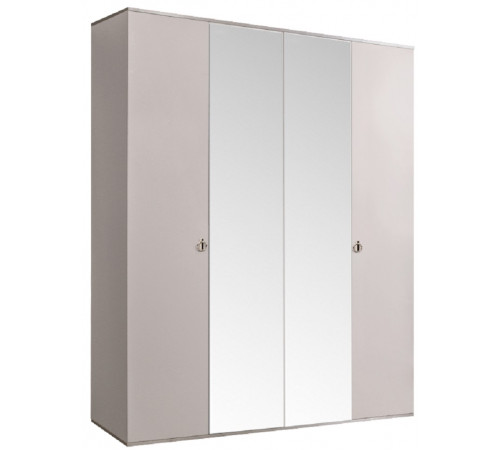 Четырехстворчатый шкаф для одежды с зеркалом Rimini РМШ1/4 (слоновая кость) Четырехстворчатый шкаф для одежды с зеркалом Rimini РМШ1/4 (слоновая кость)