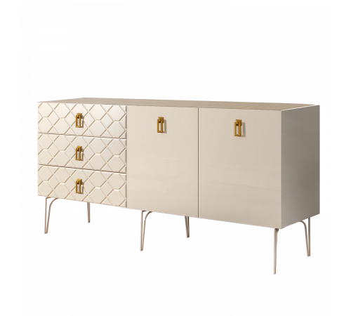 Комод для гостиной Богемия Фарфале (Bogemia Farfalle) БМКМ-4(Fa)