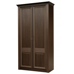 Двухдверный шкаф для одежды Орлеан 835 ясень темный