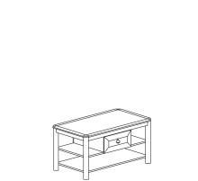 Журнальный столик Инна 623 темный